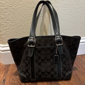 **SOLD** Black Coach Bag